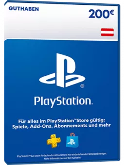 PSN Card 200 Euro [Austria] - Playstation Network Credit